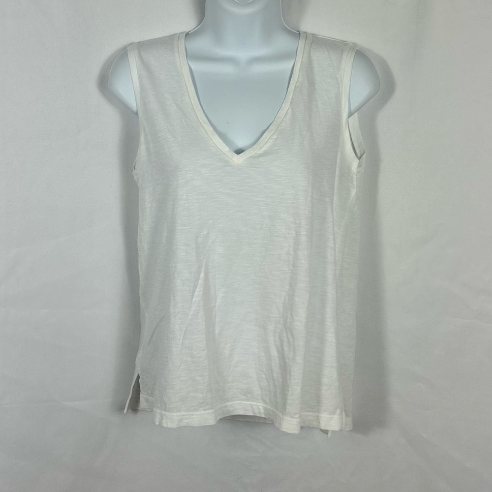 Theory Cotton V-neck tank top SP